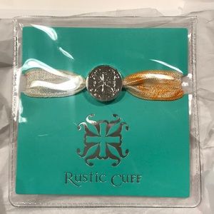 Mary Lou Hair Tie Rustic Cuff